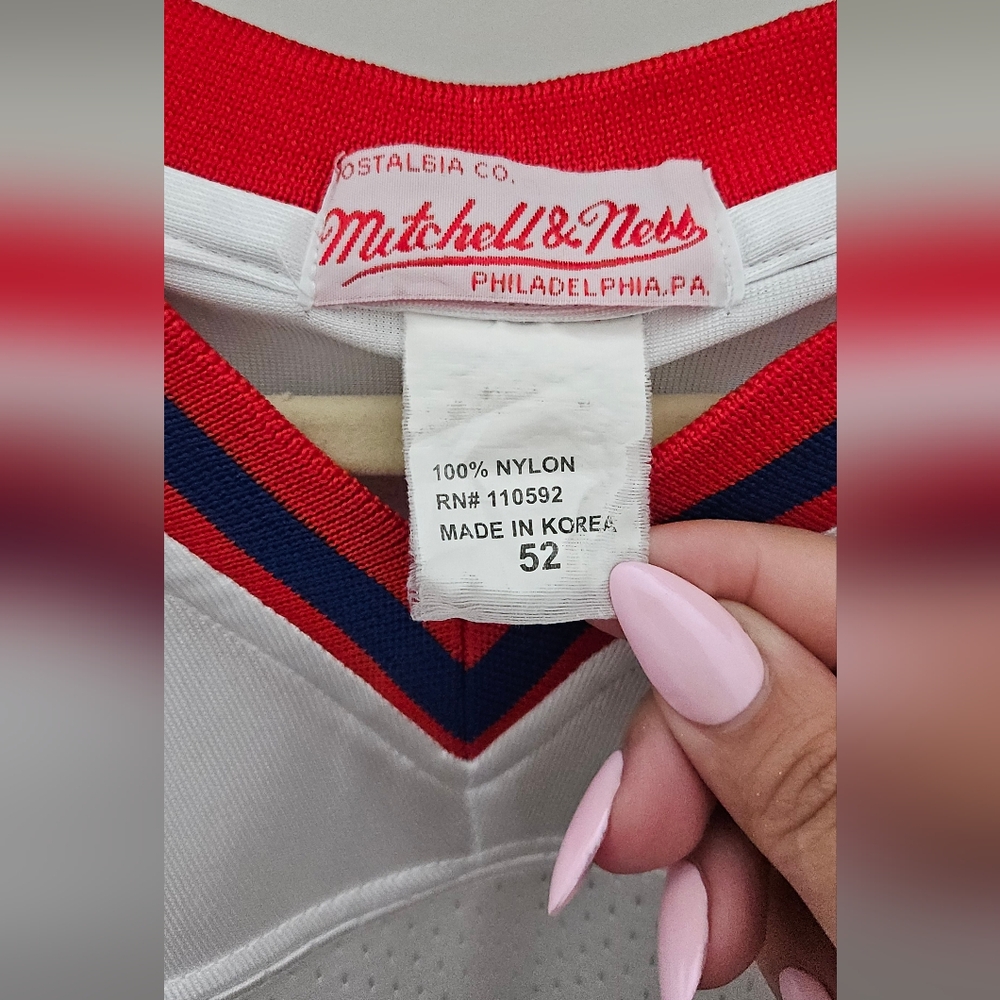 Mitchell & Ness Red, White, and Blue Sportswear - Picture 2 of 5